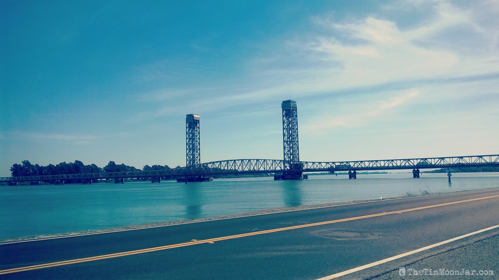 Rio Vista Bridge | Delta Bike Tour | A blog series exploring a two day road bike tour around the Sacramento Delta. Includes route maps and pics. JamieThornton.com #deltabiketour