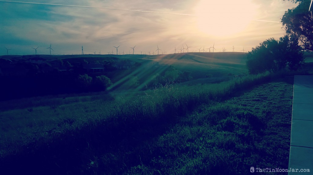 Gorgeous Rio Vista sunset | Rio Vista hills | Delta Bike Tour | A blog series exploring a two day road bike tour around the Sacramento Delta. Includes route maps and pics. JamieThornton.com #deltabiketour